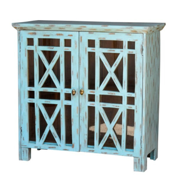 Jonah Carved Wooden Chest