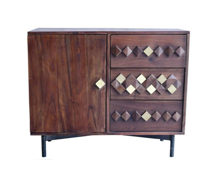 Bush Carved Chest of Drawer