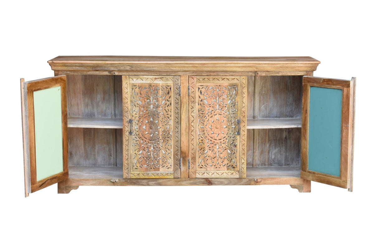 Finler Hand Carved Sideboard