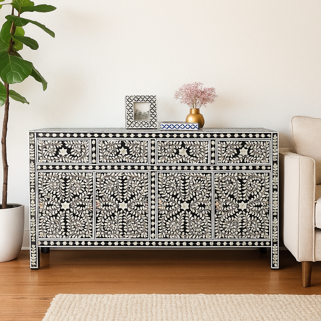 Samma Mother of Pearl Inlay Sideboard