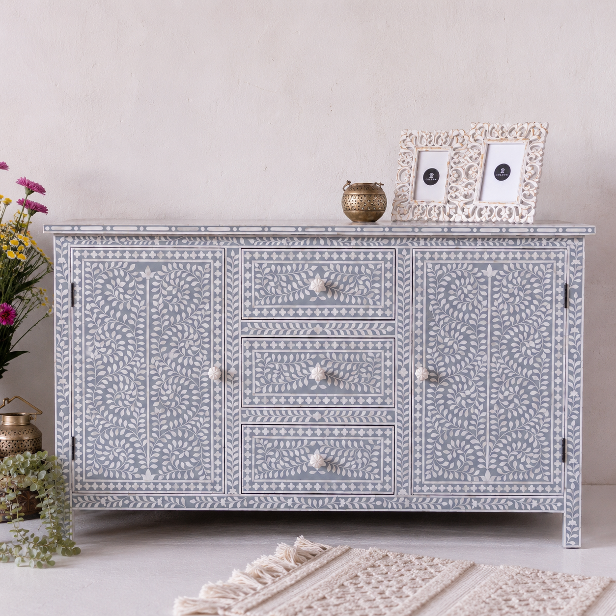 Ray Bone Inlay Sideboard