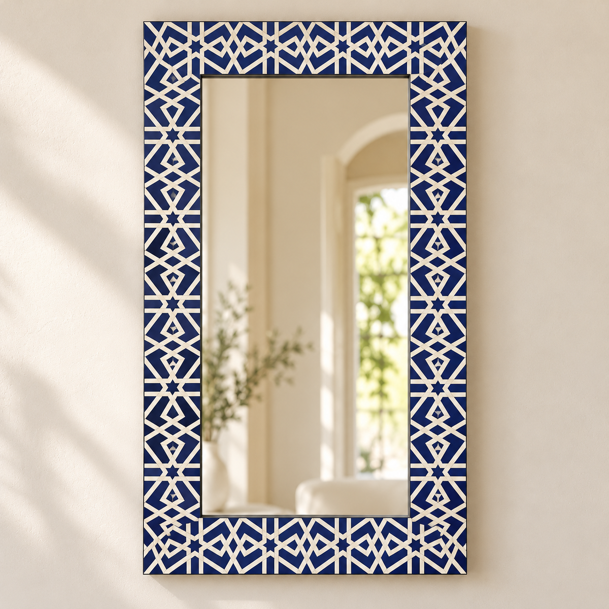 Ralph Bone Inlay Chest & Mirror