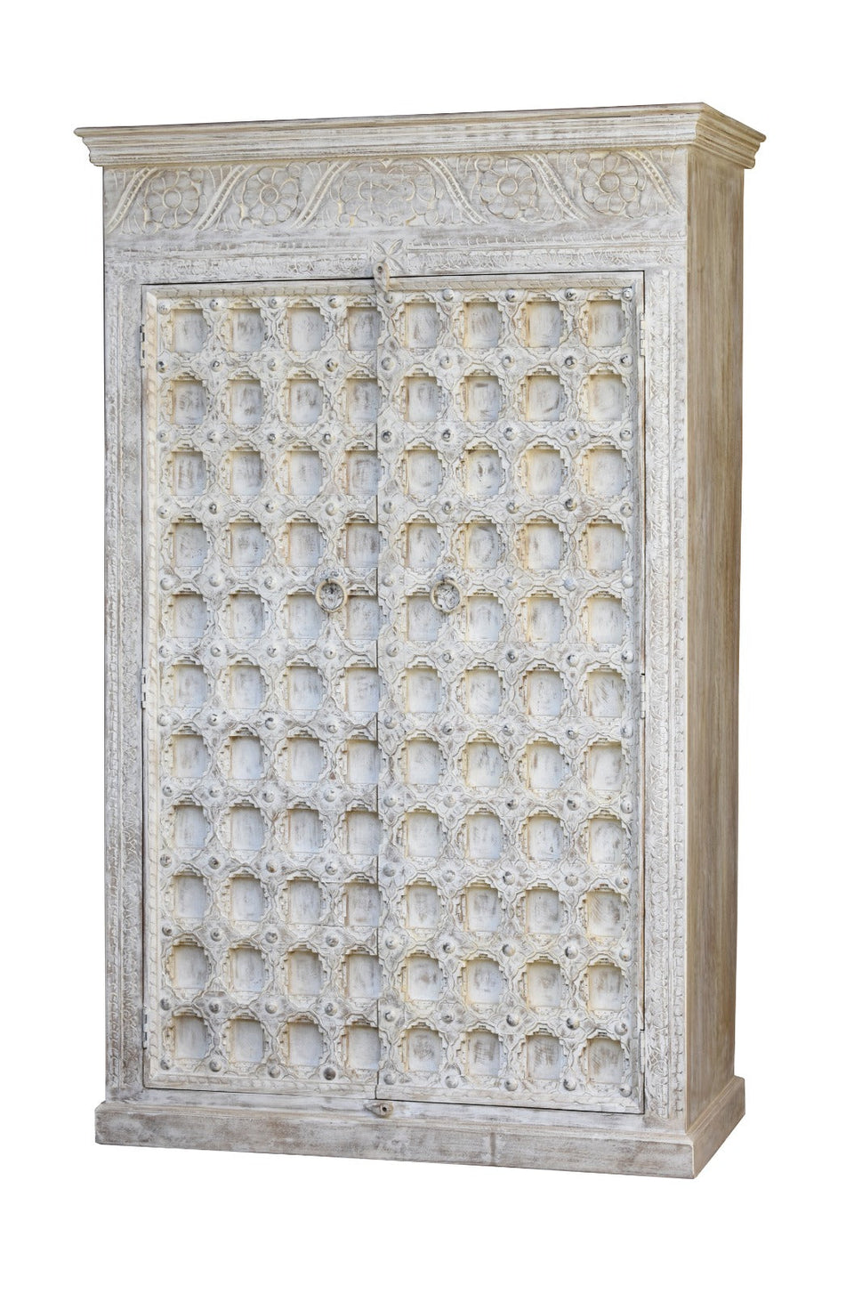 Victoria Hand Carved Almirah