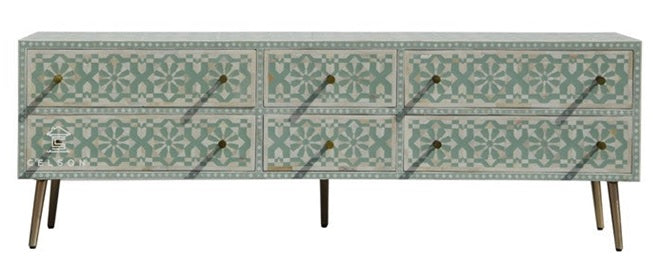 Jessica Bone Inlay TV Cabinet