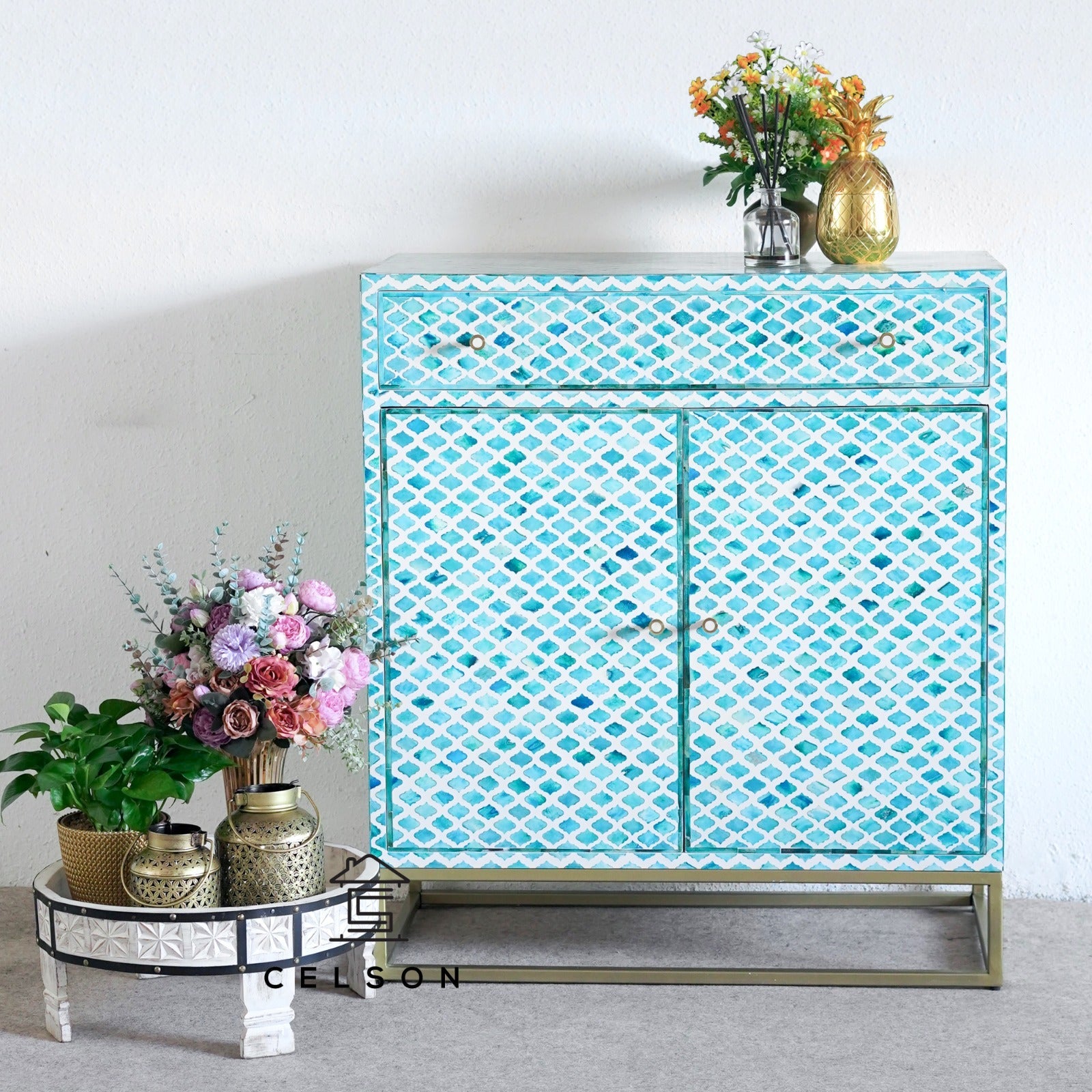 George Bone Inlay Cabinet