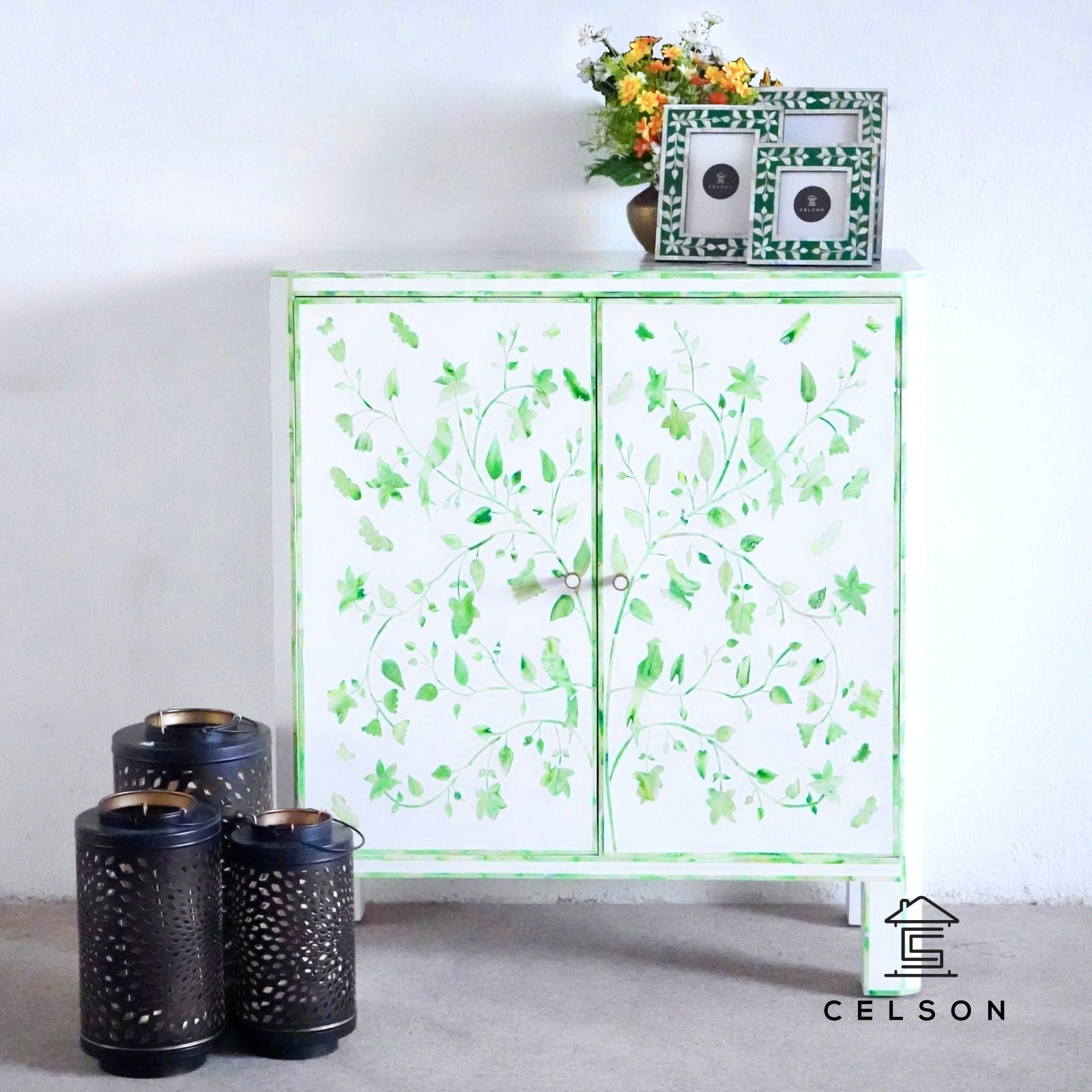 Chitra Bone Inlay Chest