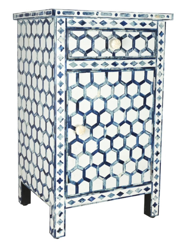 Kim Bone Inlay Bedside