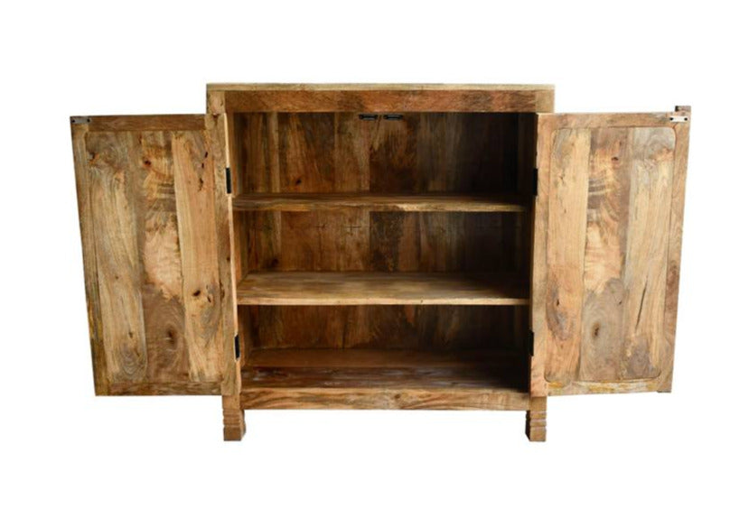 Alma Carved Wooden Cabinet