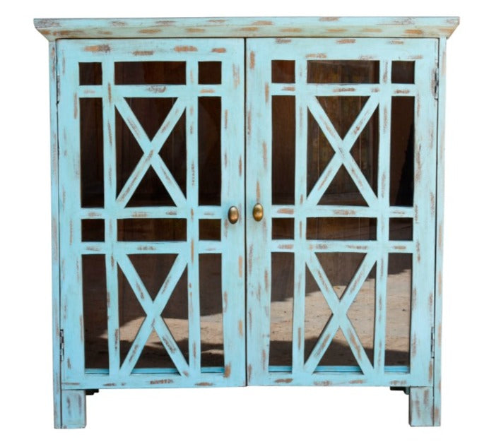 Jonah Carved Wooden Chest