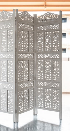 Lois Carved Room Divider