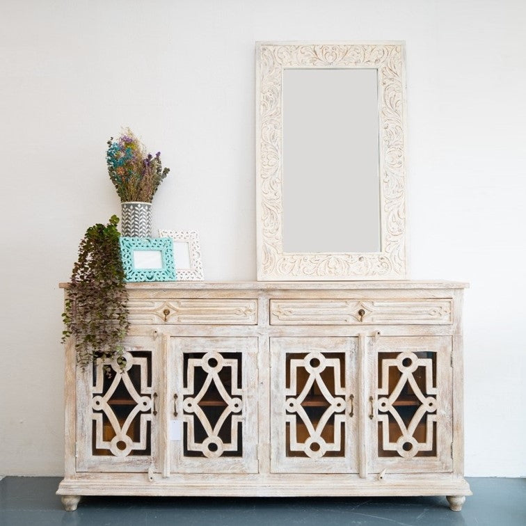 Linda Hand Carved Sideboard