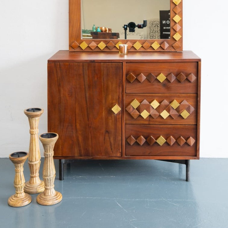 Bush Carved Chest of Drawer