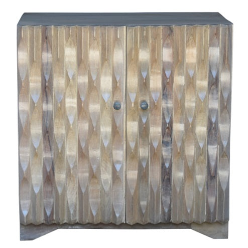 Bence Wooden Carved Cabinet