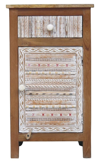 Sabha Wooden Bedside