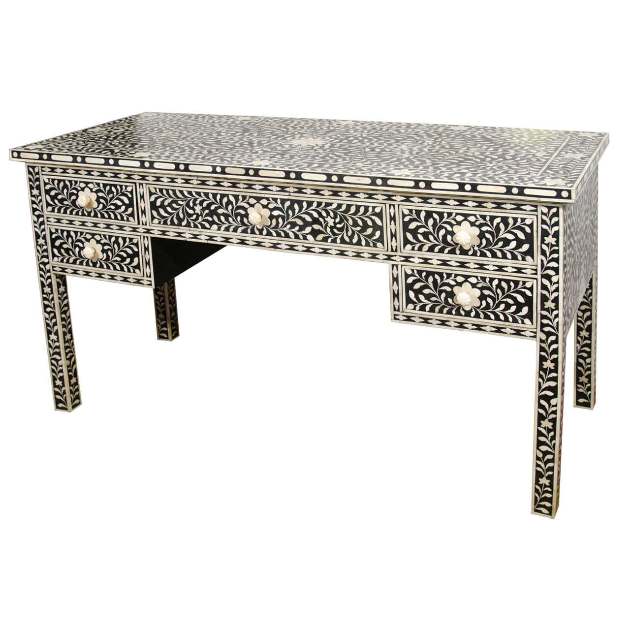 Joey Bone Inlay Work Desk