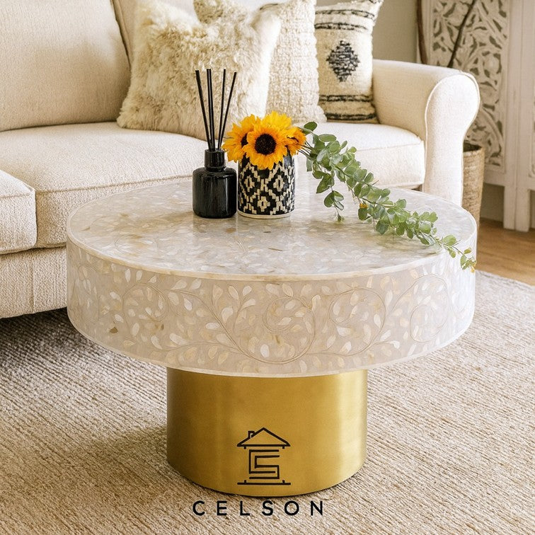 Eriea Mother of Pearl Coffee Table