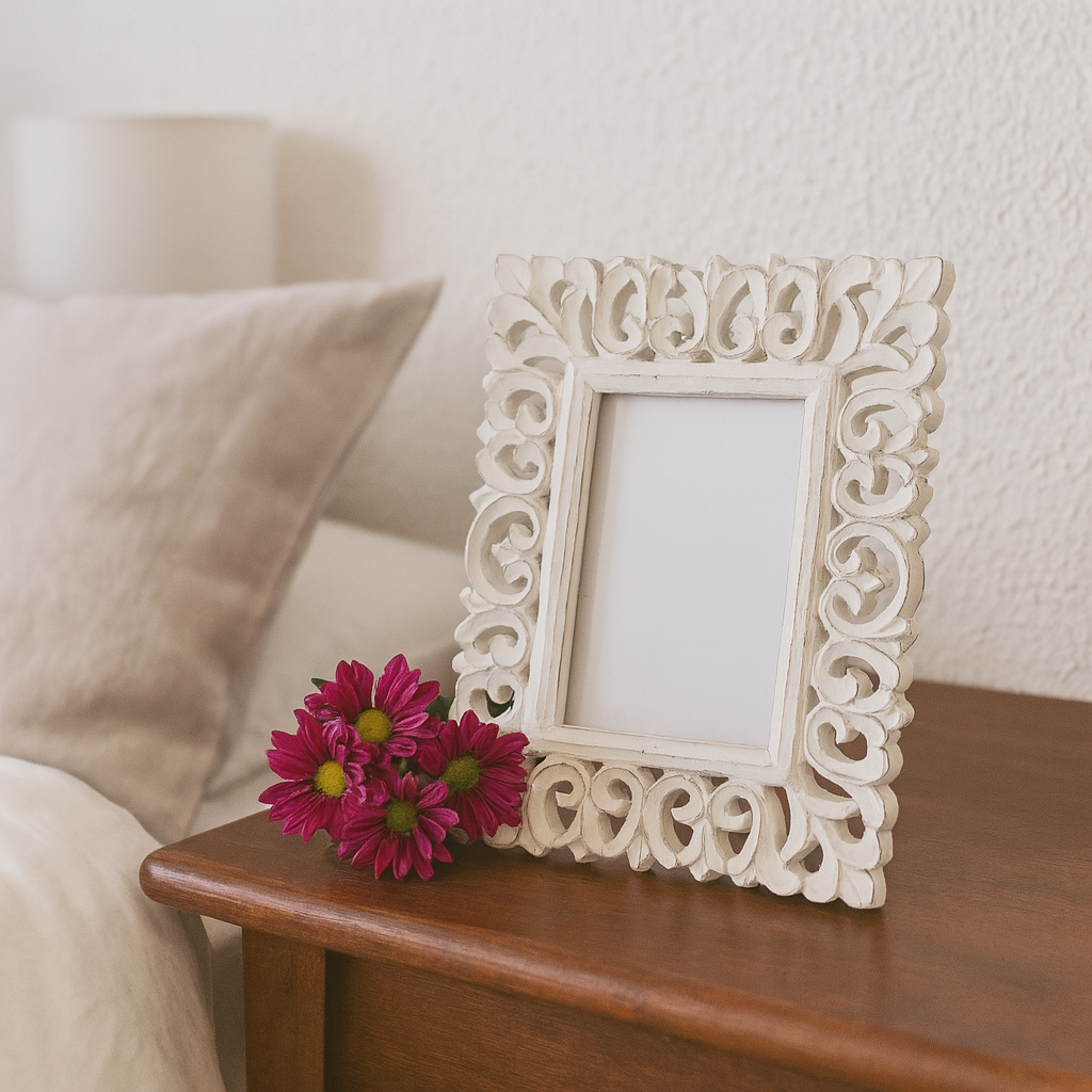 Howard Hand Carved Photo Frame