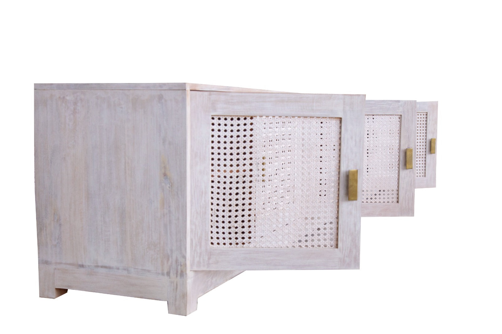 Tashi Hand Carved Wooden TV Cabinet