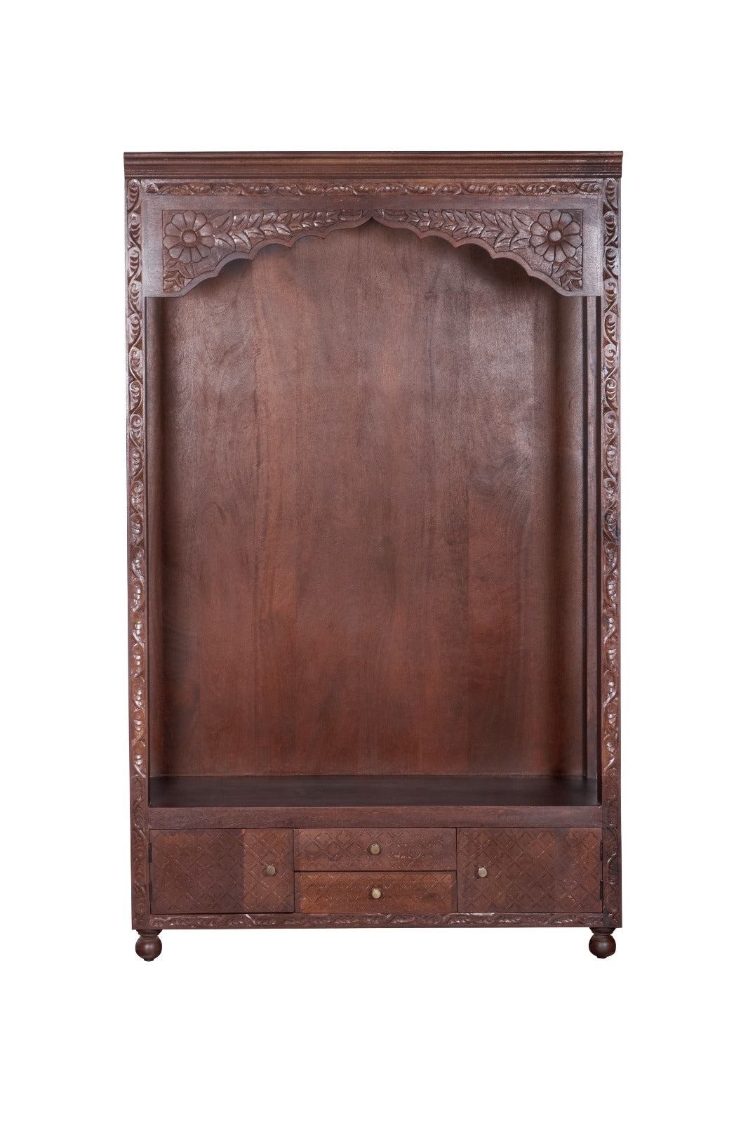 Yashoda Carved Mandir Set/3