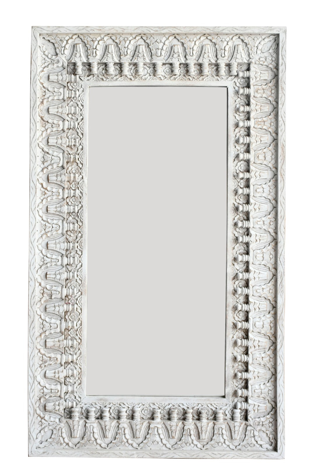 Hazzan Hand Carved Window Mirror