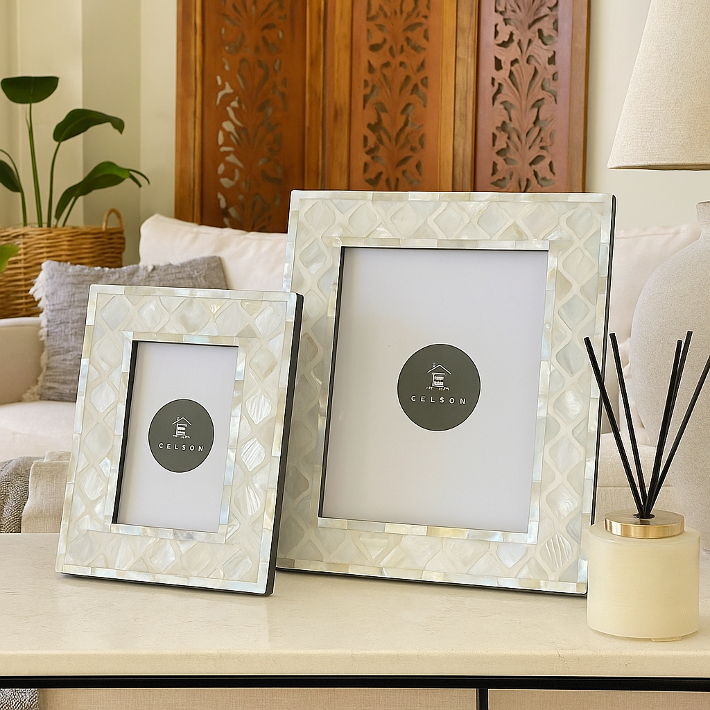 Ayla Mother of Pearl Inlay Photo Frame