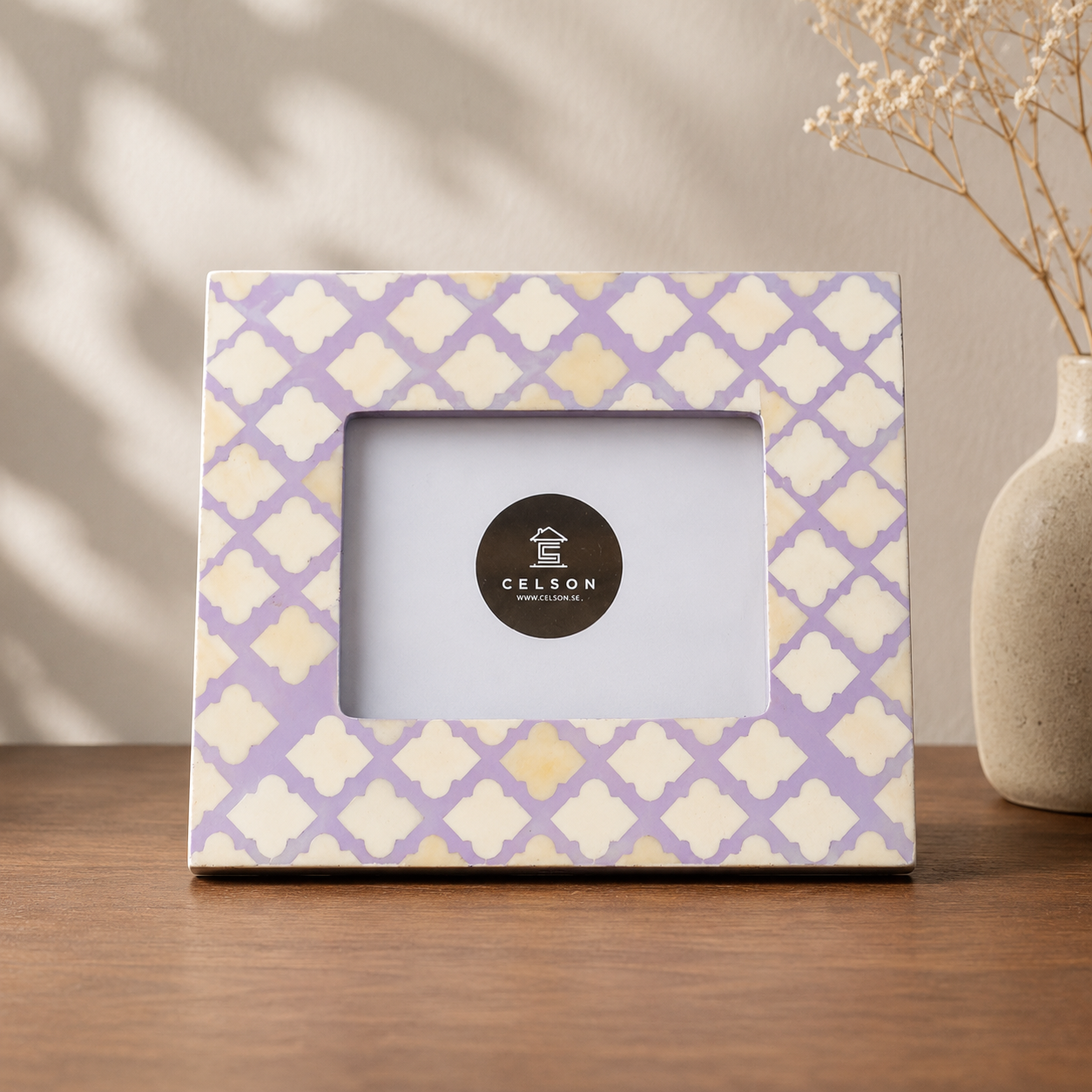 Ortega Bone Inlay Photo Frame
