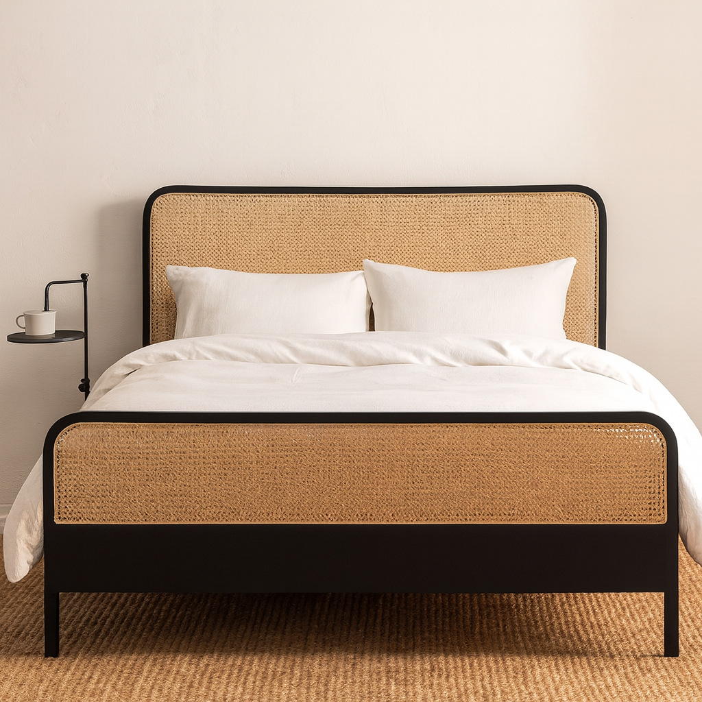 Elinara Rattan Bed Frame