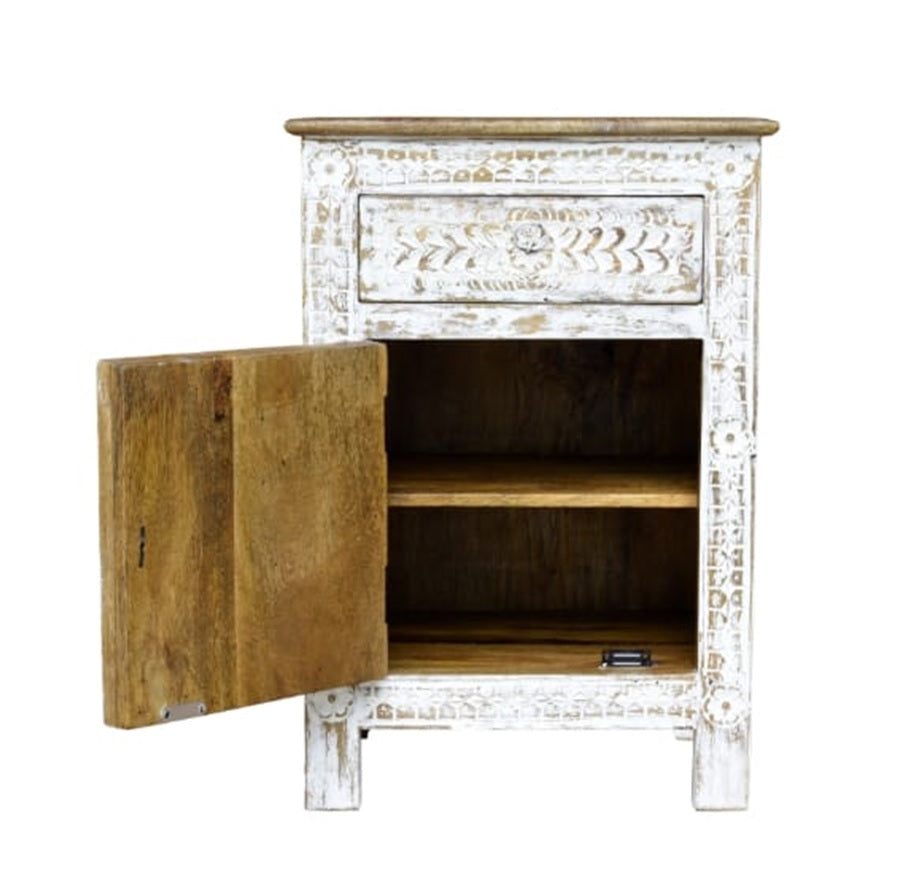 Raima Wooden Bedside