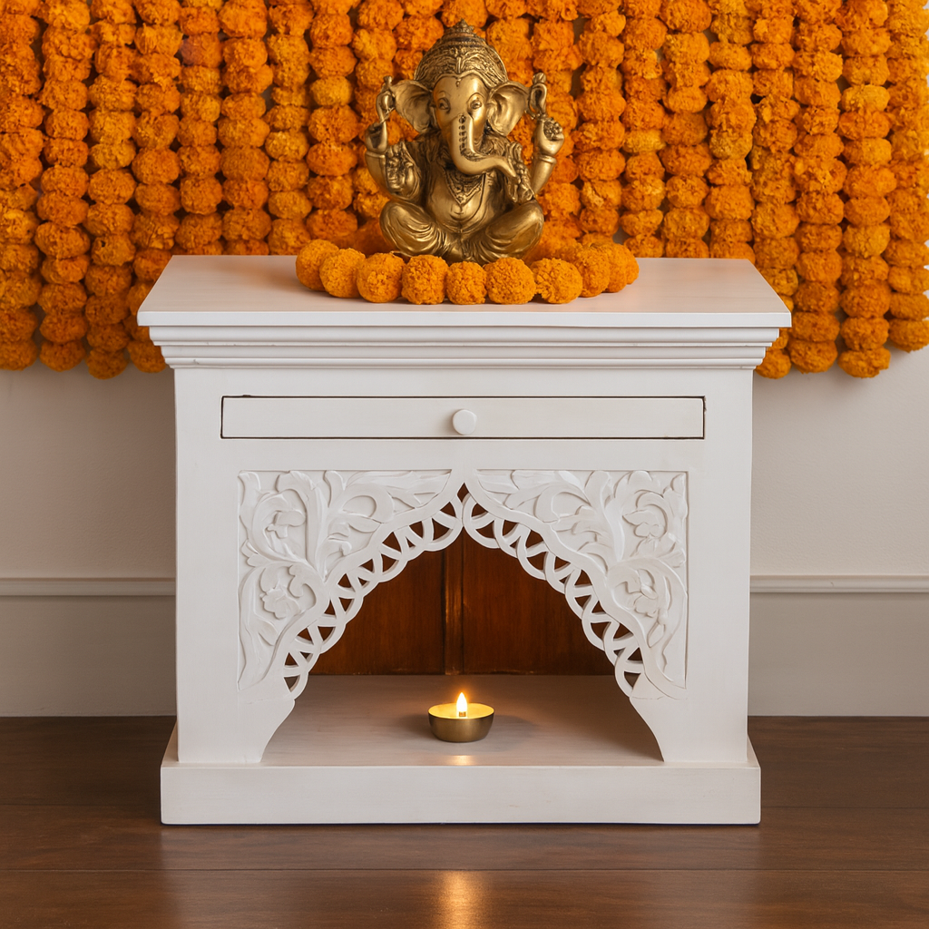 Console Carved Altar