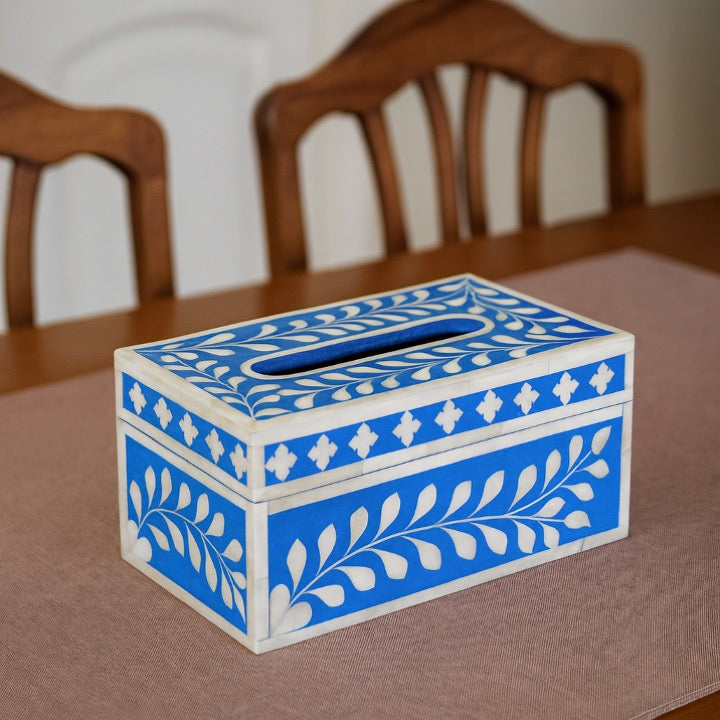 Panna Bone Inlay Tissue Box