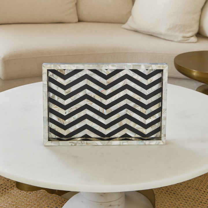 Knox Mother of Pearl Inlay Tray