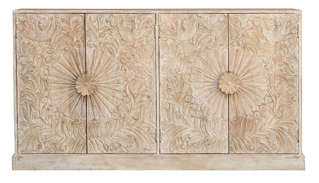 Jade Hand Carved Wooden Shoe Cabinet