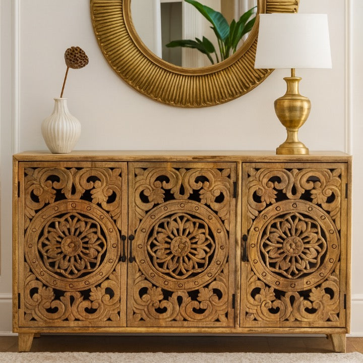 Annalee Hand Carved Sideboard