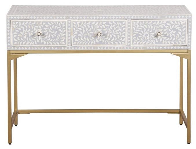 Levi Bone Inlay Console Table