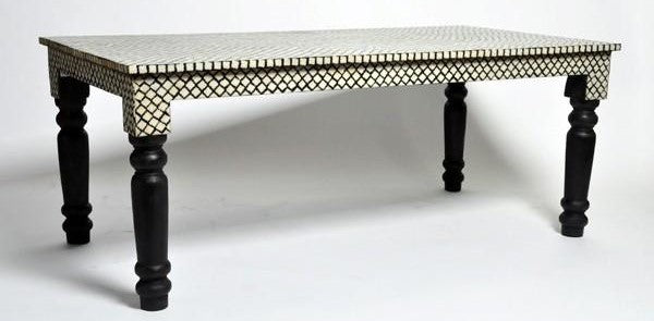 Mark Bone Inlay Dining Table