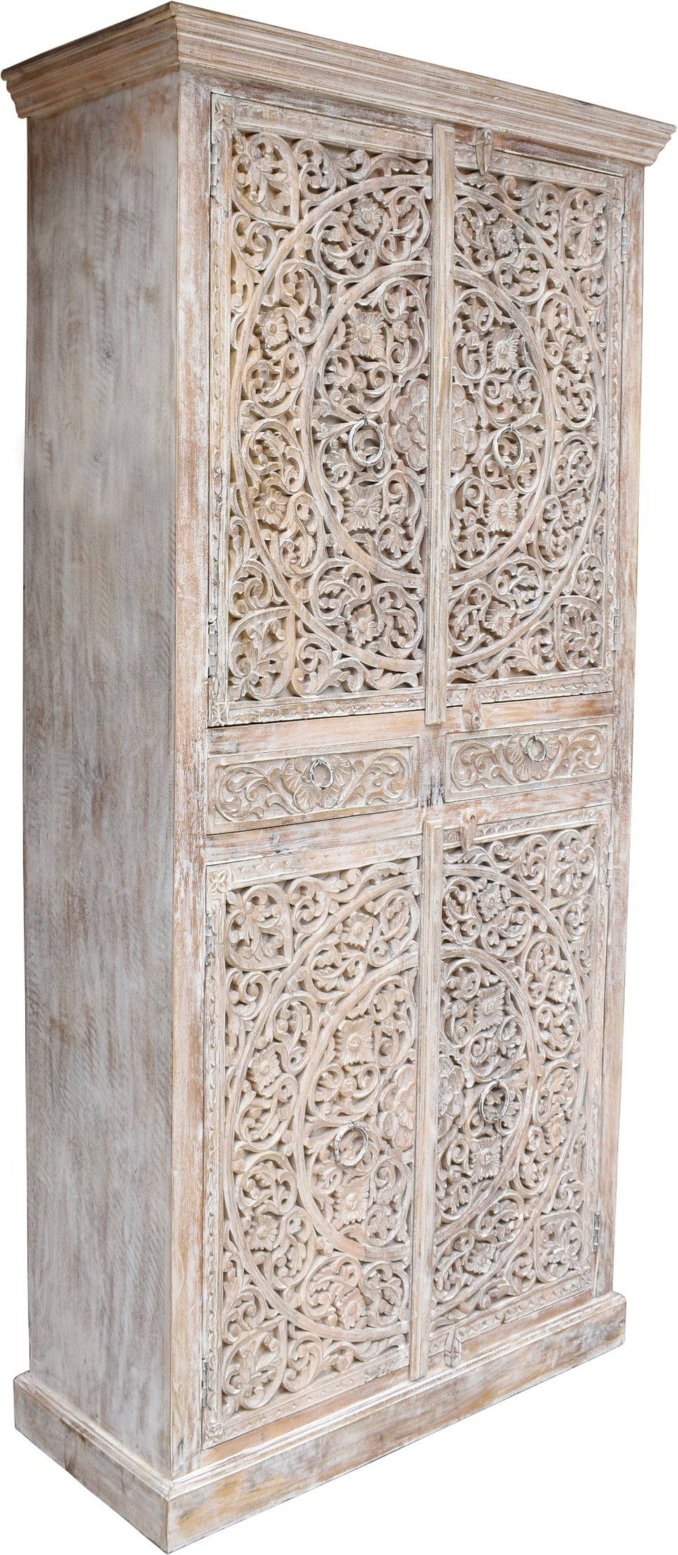 Colin Hand Carved Almirah