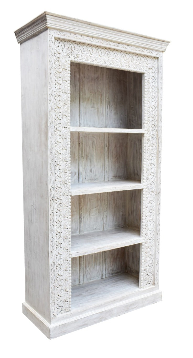 Irina Carved Bookshelf