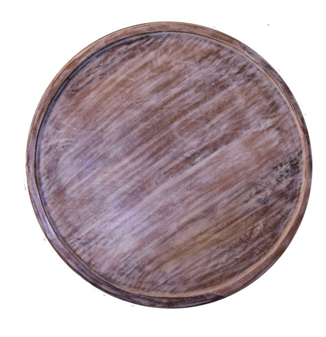 Andrea Carved Wooden Coffee Table