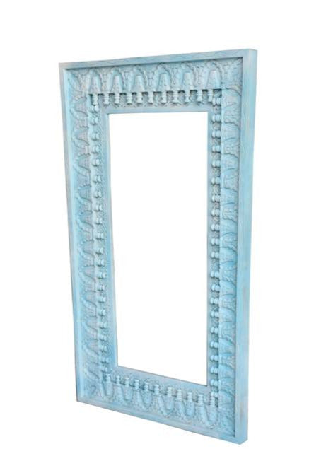 Elba Hand Crafted Wooden Mirror
