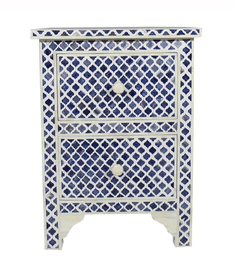 Linda Bone Inlay Bedside