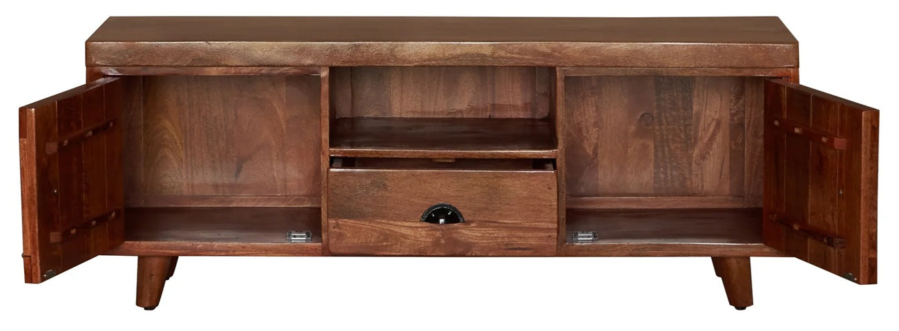 Hira Wooden Tile TV Console
