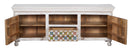 Switch Michelle Hand Carved Tile TV Cabinet 3 image