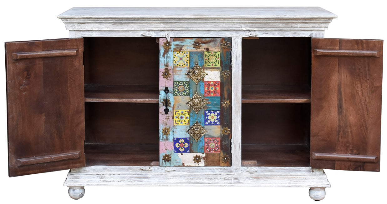 Carol Multi Color Tile SideBoard