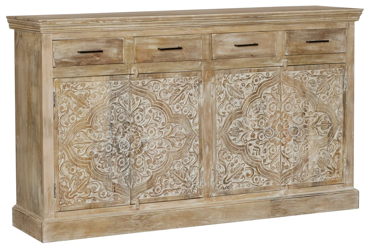 Harry Hand Carved Sideboard