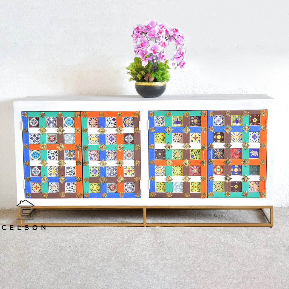 Stanley Multi Color Tile Sideboard