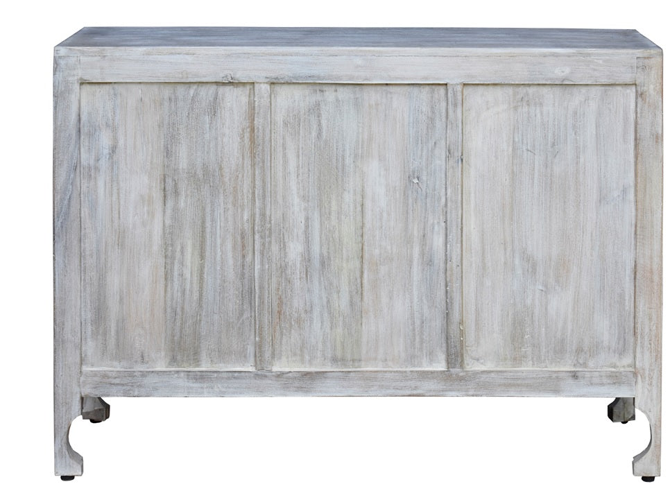 Jim Carved Wooden Cabinet