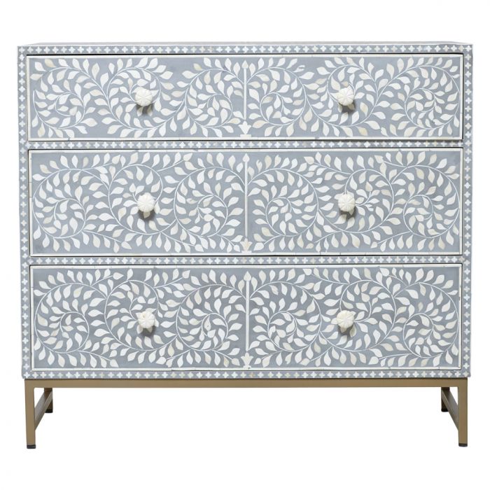 Noni Bone Inlay Chest of Drawer