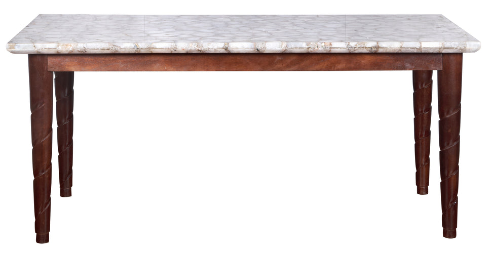 Adrian Bone Inlay Dining Table