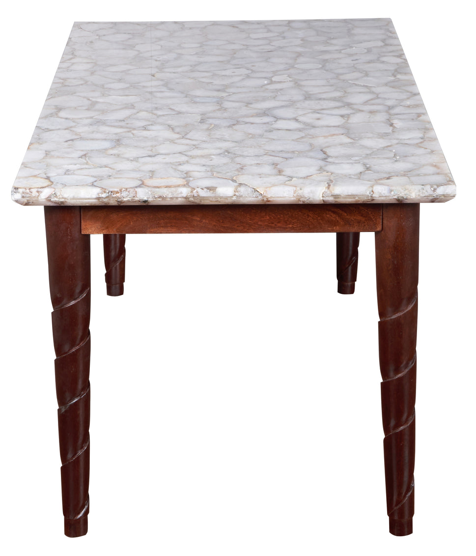 Adrian Bone Inlay Dining Table
