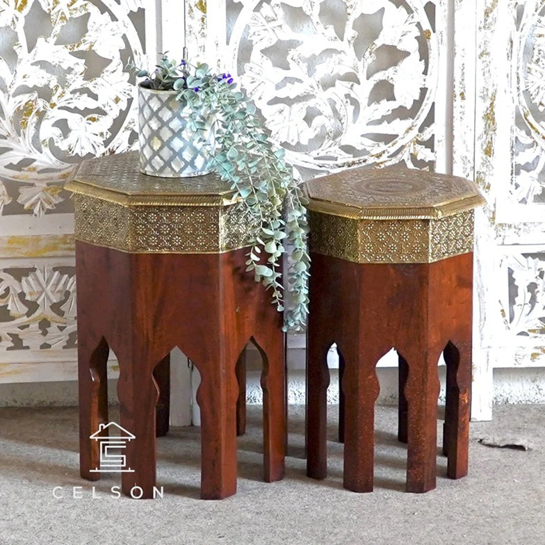 Jose Wooden Stool